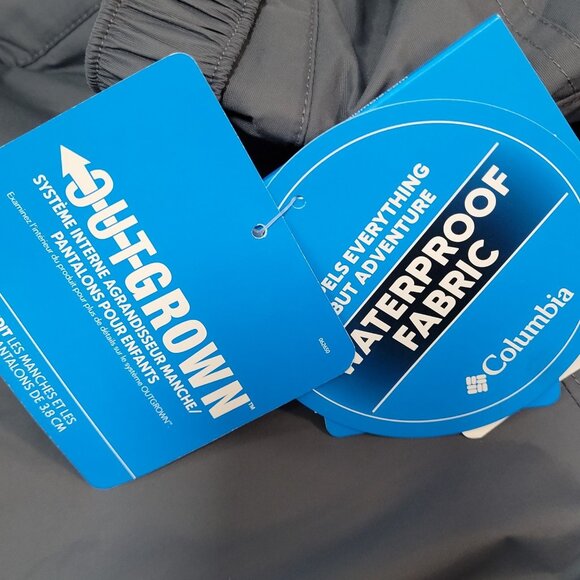 NWT Columbia Grey Outgrown System Waterproof Insulated Snow Pants Size Large L - Picture 16 of 16